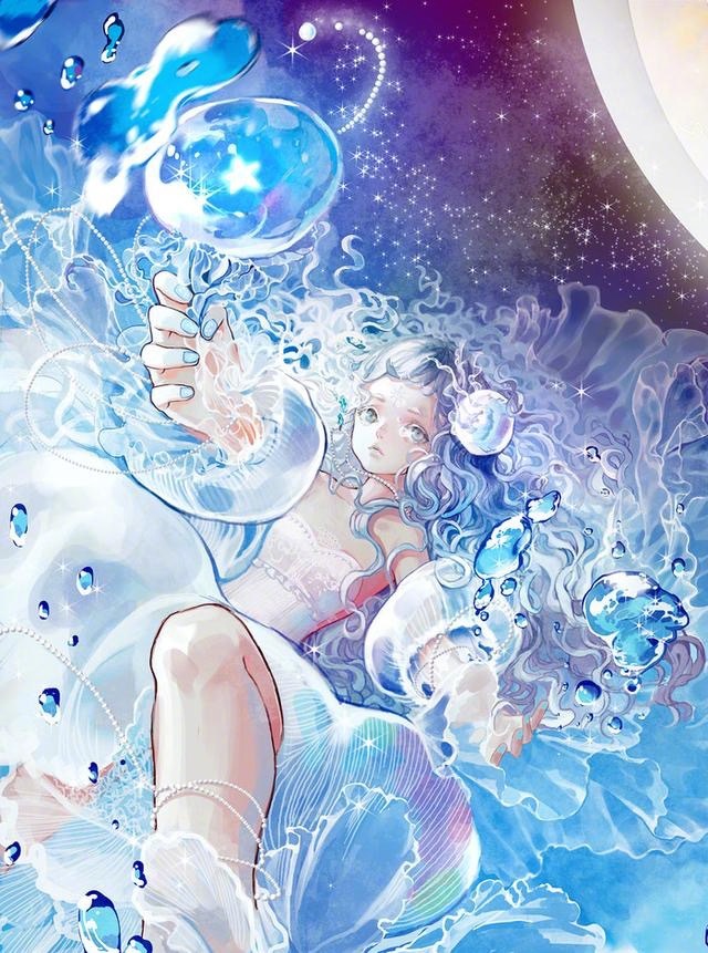 少女的梦,很美,很梦幻