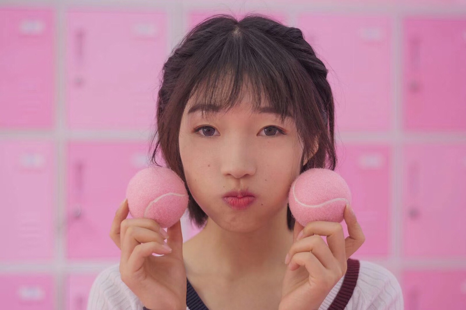 粉色&短发 - 堆糖,美图壁纸兴趣社区