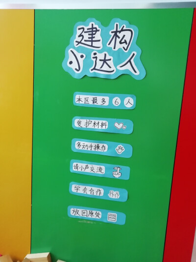 幼儿园建构区名字图片