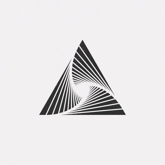 三角形变形图形创意图片