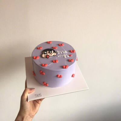 小清新的生日蛋糕,想要 ins:by.boramm