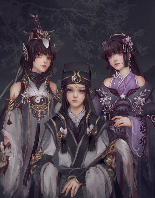 剑网三新校服鹤梦全门派绘师千凝垚垚酱