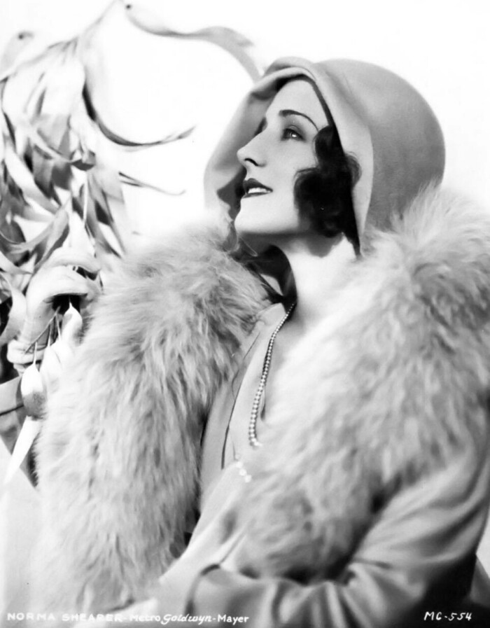 1934年,早期好莱坞明星瑙玛·希拉(norma shearer).