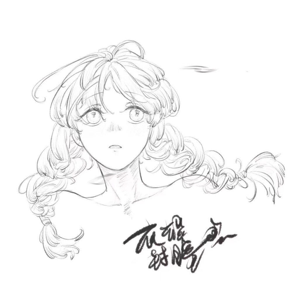 接稿#这里耀瞳想接单子大头线稿100rmb 上色150rmb(p3&p5) 插画线稿