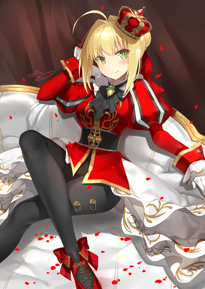 fate/grand order 尼禄·克劳狄乌斯 绘师:かがちさく (p id=3386610)