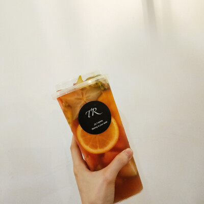 tr:水果茶# 来个特写