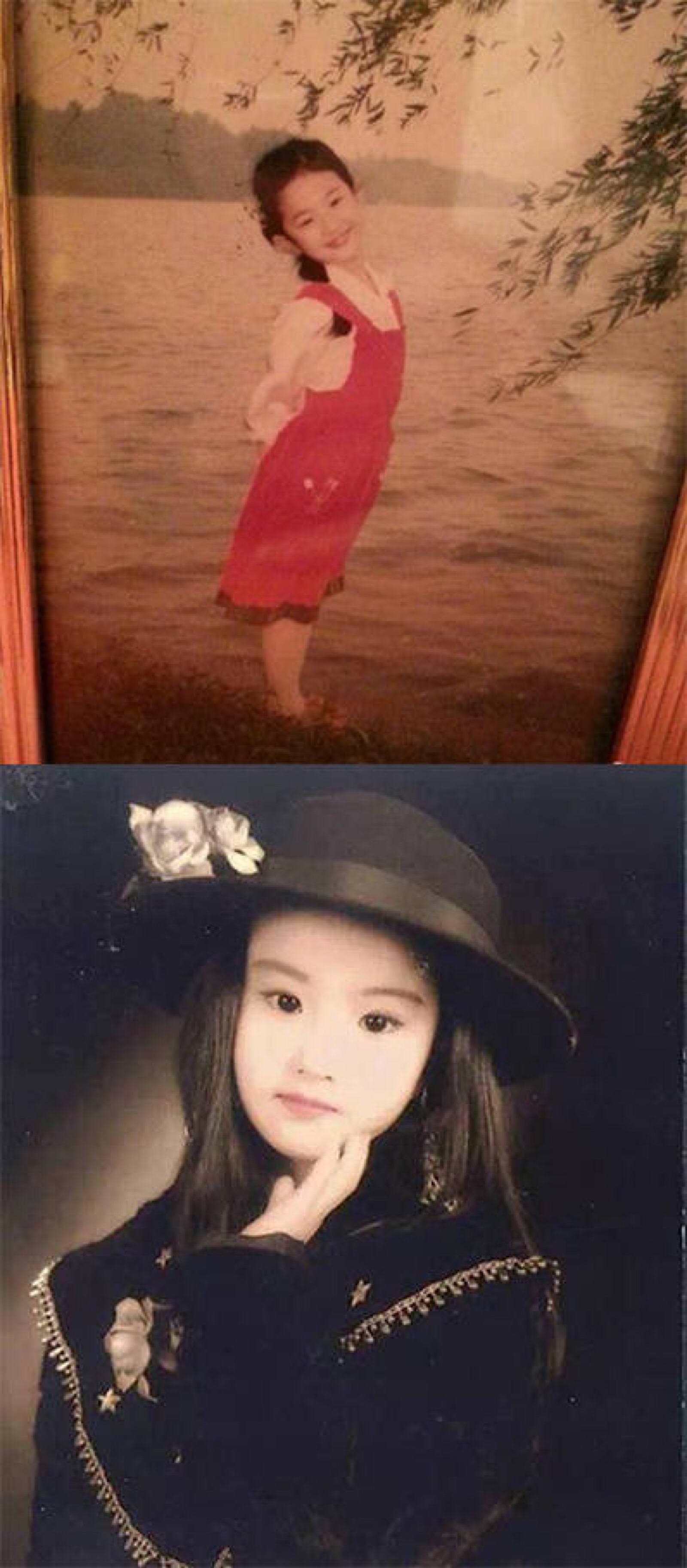 刘亦菲童年照图片