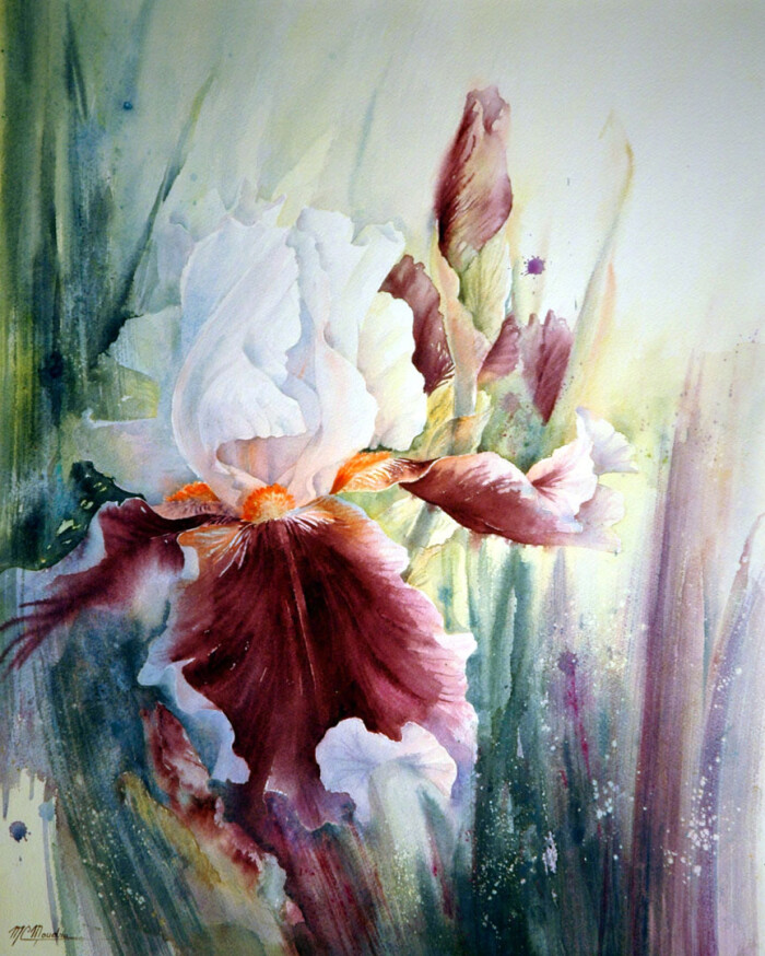 法国水彩画家 marie claire moudru 绘画作品 | www.mcmoudru.com