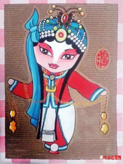 创意纸箱画