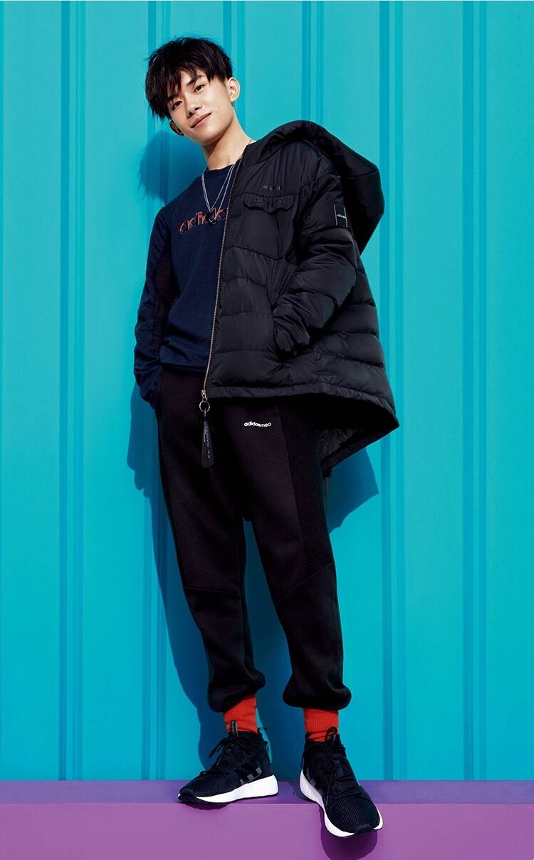 易烊千玺 #tfboys adidasneo广告拍摄 高清 帅气