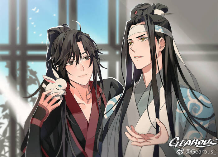 魔道祖师忘羡 画师:gearous