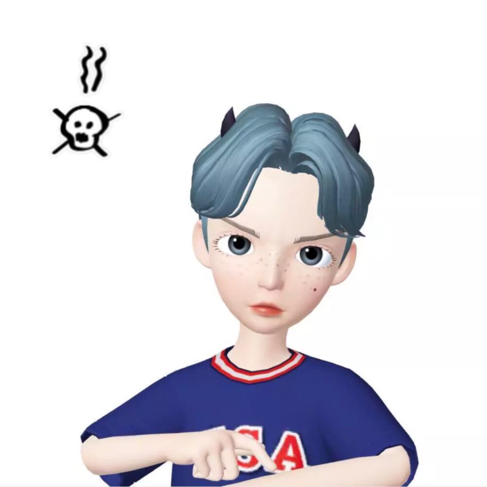 情侣头像 图源:快手