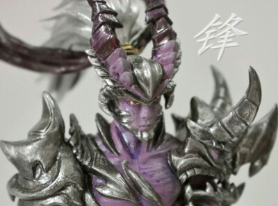 新人报道,发个自己的软陶作品,【宫本武藏地狱之眼】