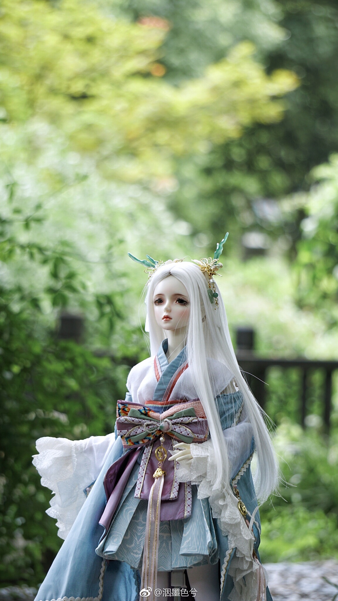 古风美人 sd娃娃 bjd 玩具 人偶 壁纸 萌物