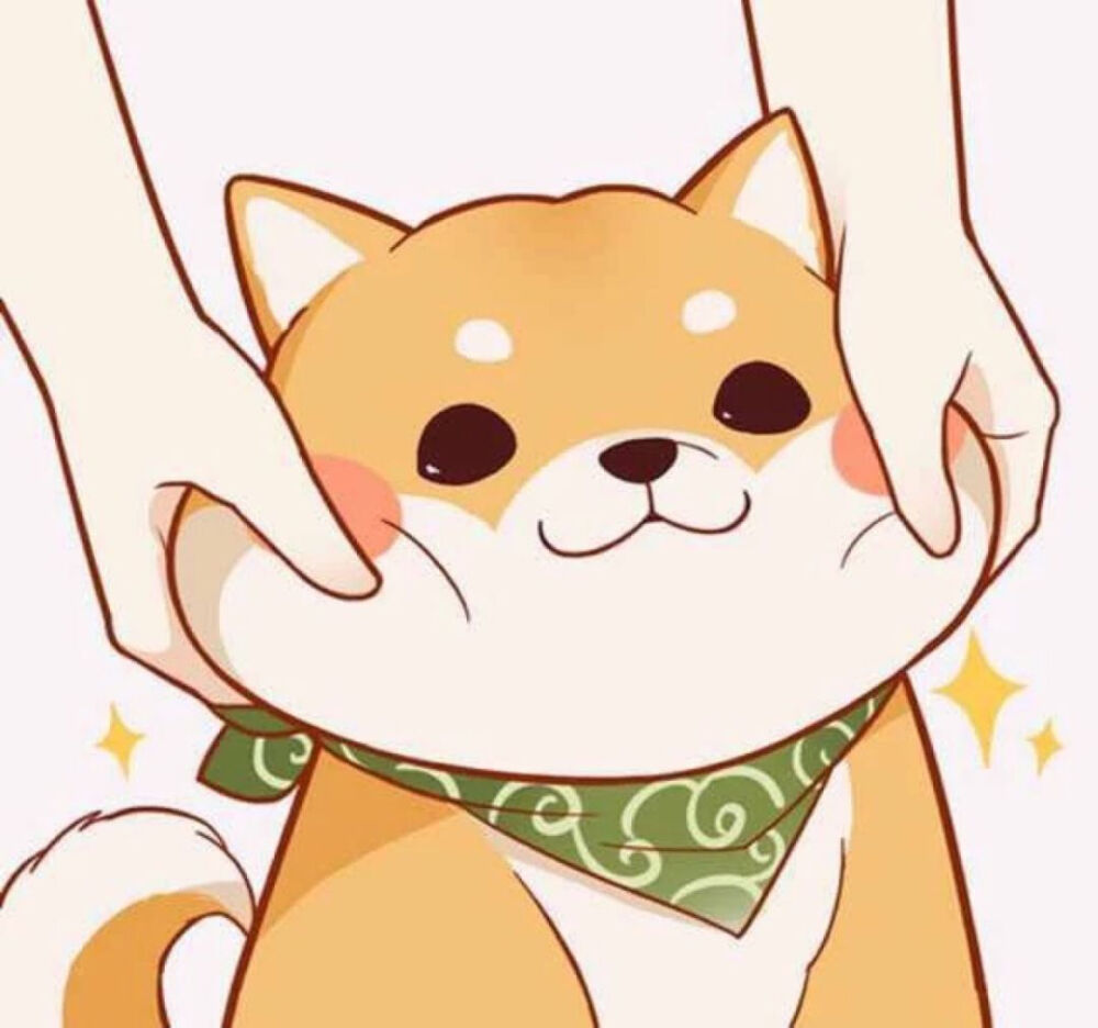 五黑头像 柴犬
