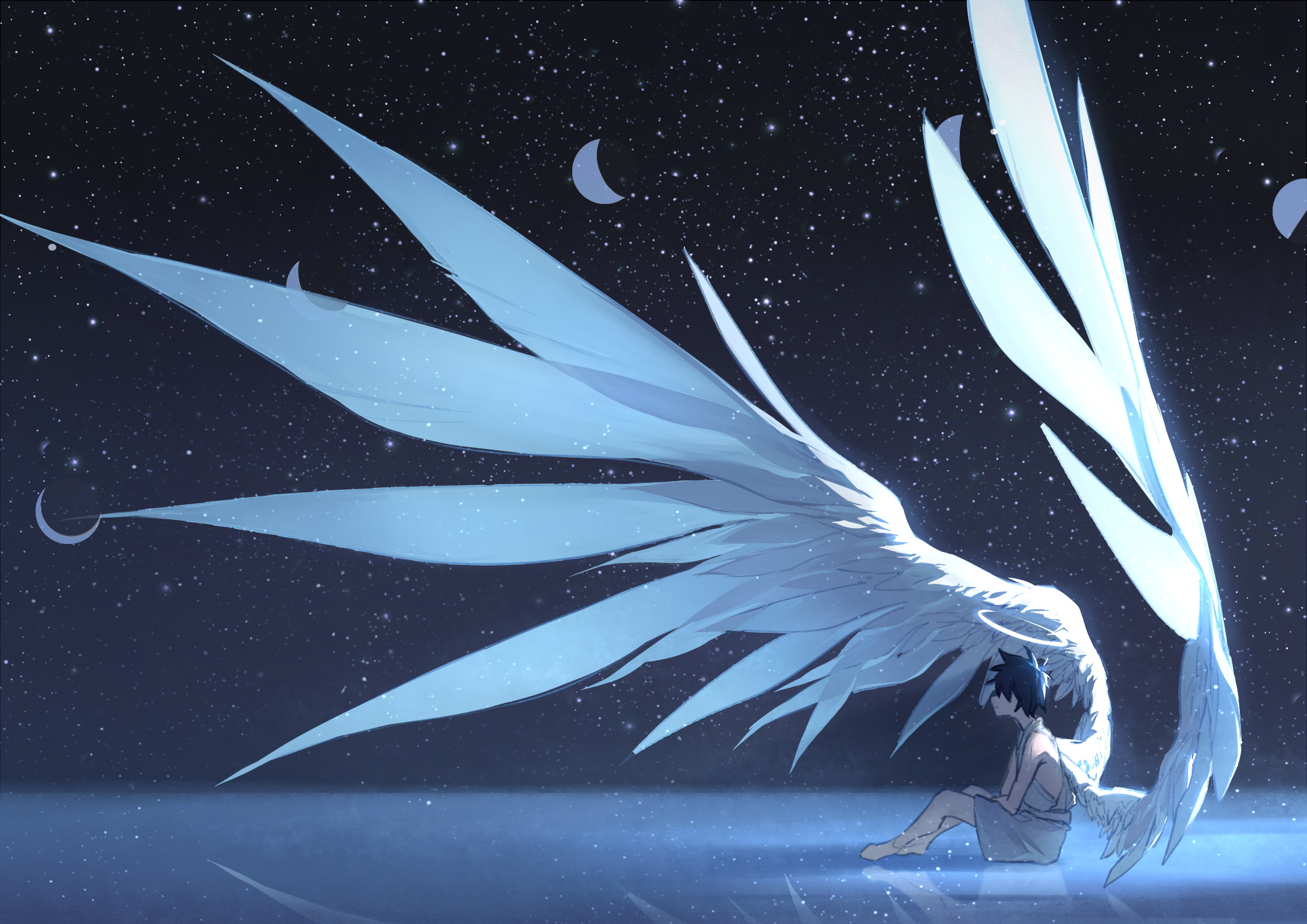 天使的翅膀高清壁纸图片
