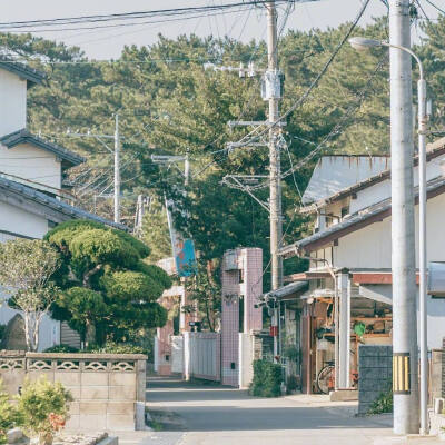 初冬日本福冈的街道,很喜欢这种环境～ ins:picn2k