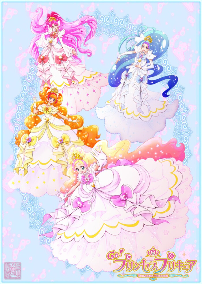go! princess 光之美少女 [春野遥{花神天使… - 堆糖