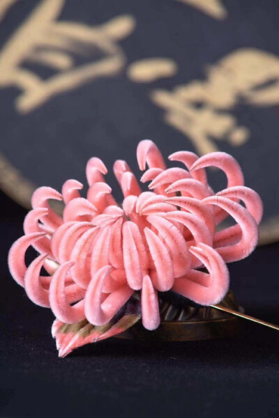 绒花,绽放鬓间的花开不败!