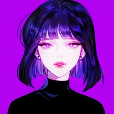 女生 彩虹 头像 绚丽