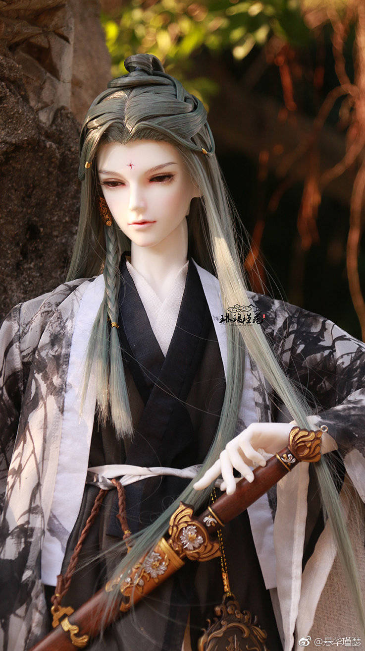 古风美男 sd娃娃 bjd 玩具 人偶 壁纸 萌物