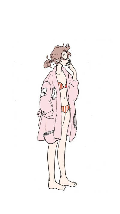 手绘童话故事插画