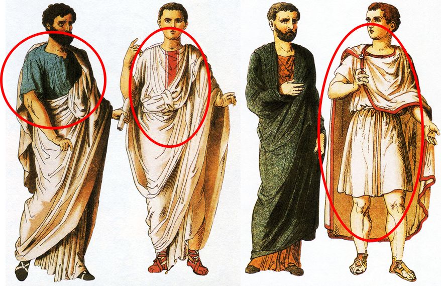 古罗马时期服饰图片