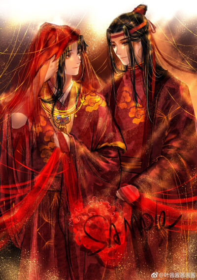 魏无羡,蓝忘机,蓝景仪,金光瑶蓝曦臣聂明玦