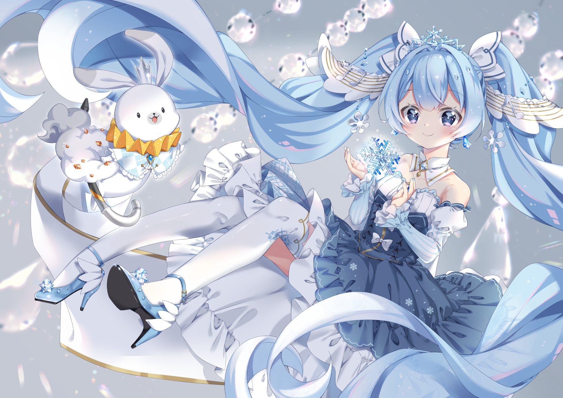 雪初音2019设计图图片