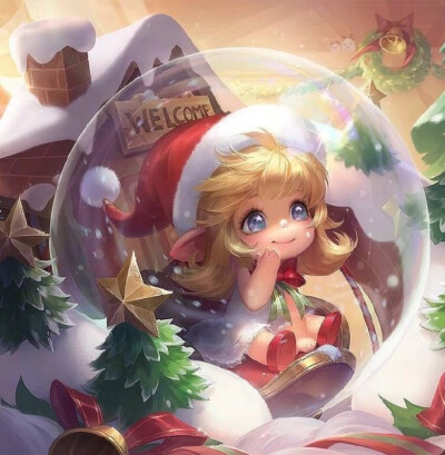 王者荣耀 蔡文姬(圣诞皮肤预告)