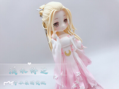 【溪水桥边】剑网三粉白菜沧海间烟扣成女超轻粘土手办定做定制周边