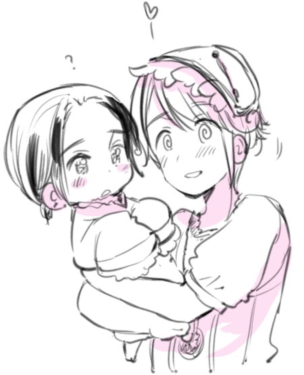 本家画的子耀萌化了好吗