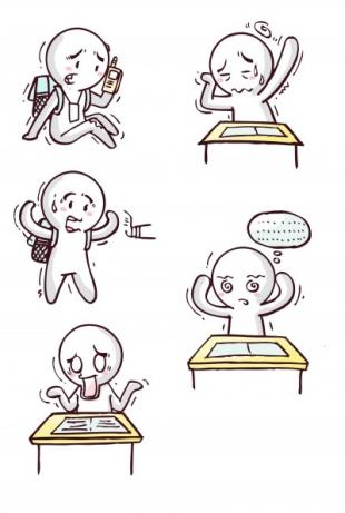 画大人简笔画