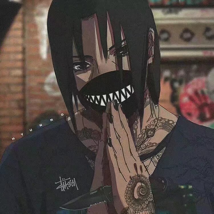 火影忍者头像 都市地下风