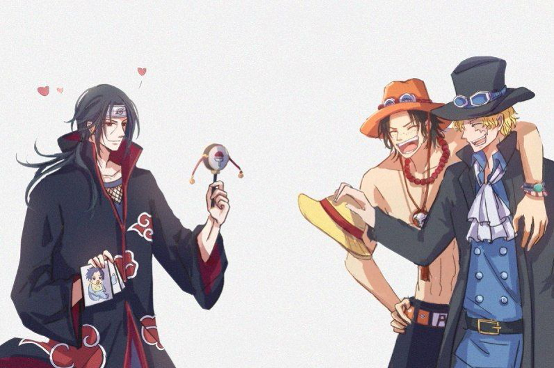 火影联动海贼 - 堆糖,美图壁纸兴趣社区