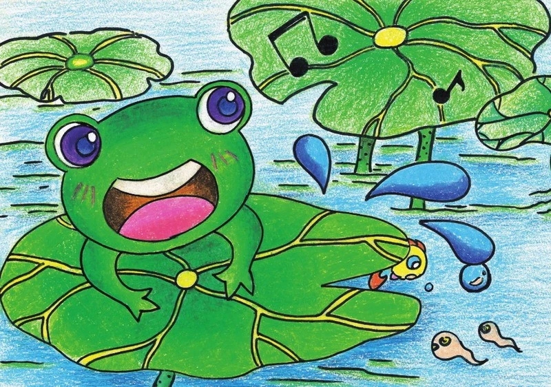 歌唱的小青蛙