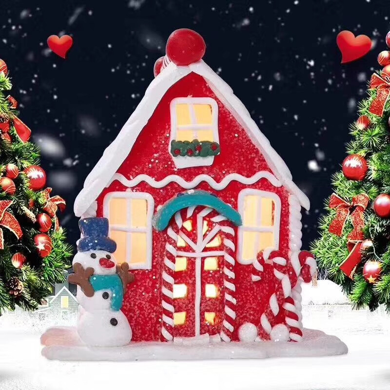 手工制作 花环 春 新年 圣诞节 雪人 圣诞老人 圣诞树 饼干屋 雪房子