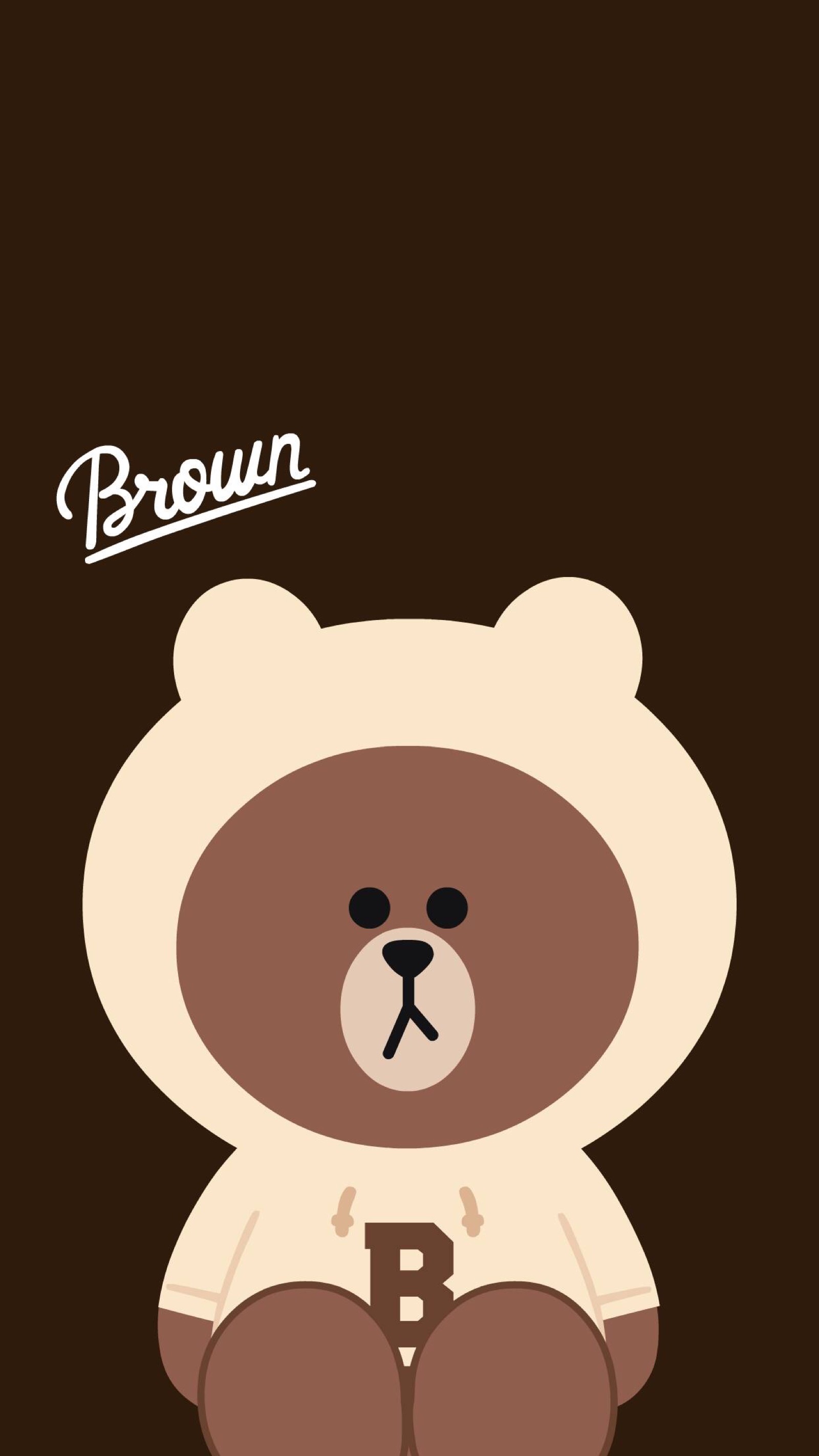 布朗熊超清手机壁纸图片