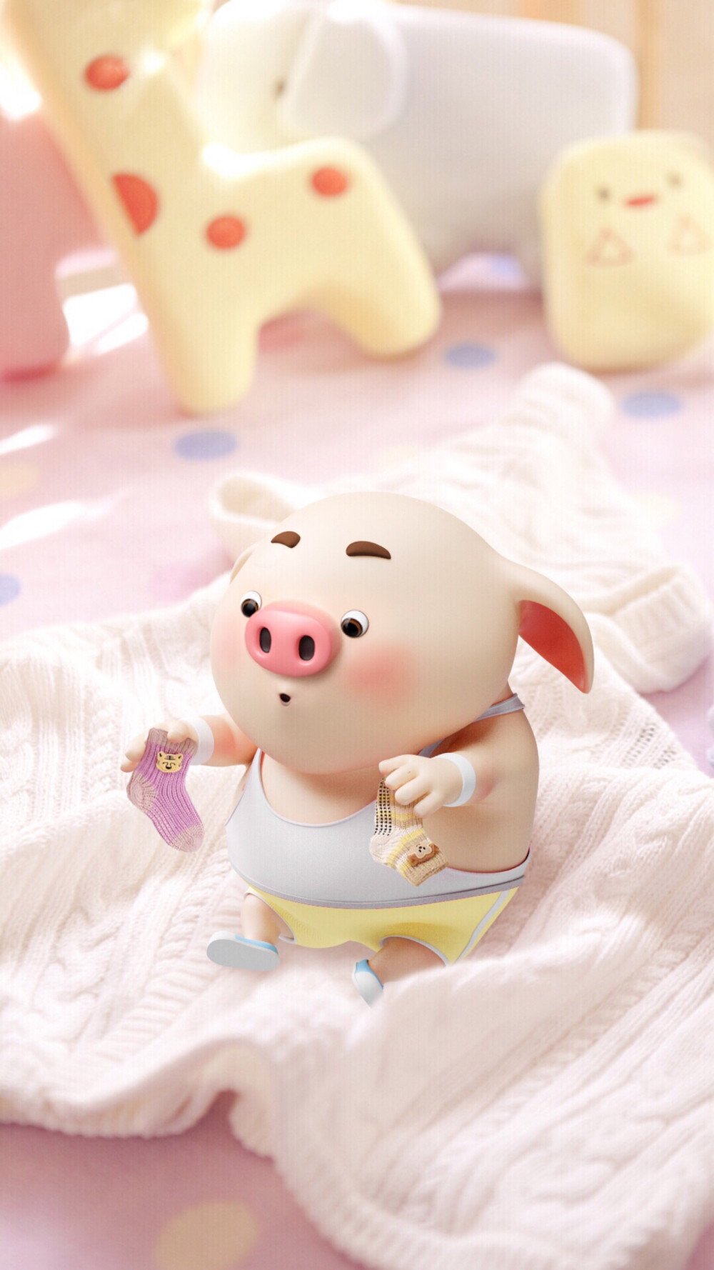 猪宝宝壁纸超可爱
