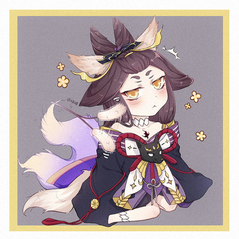 阴阳师玉藻前#图片出自微博以及水印,转侵删.