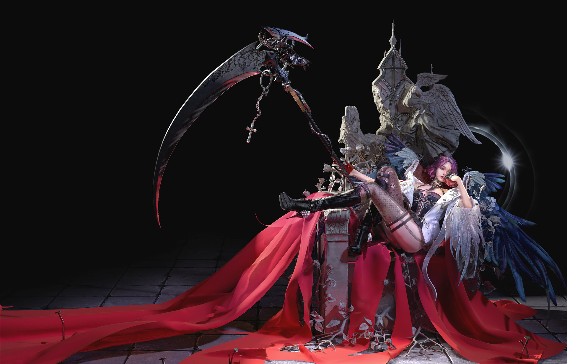 韩国画师sehyeon park的作品 - 堆糖,美图壁纸兴趣社区