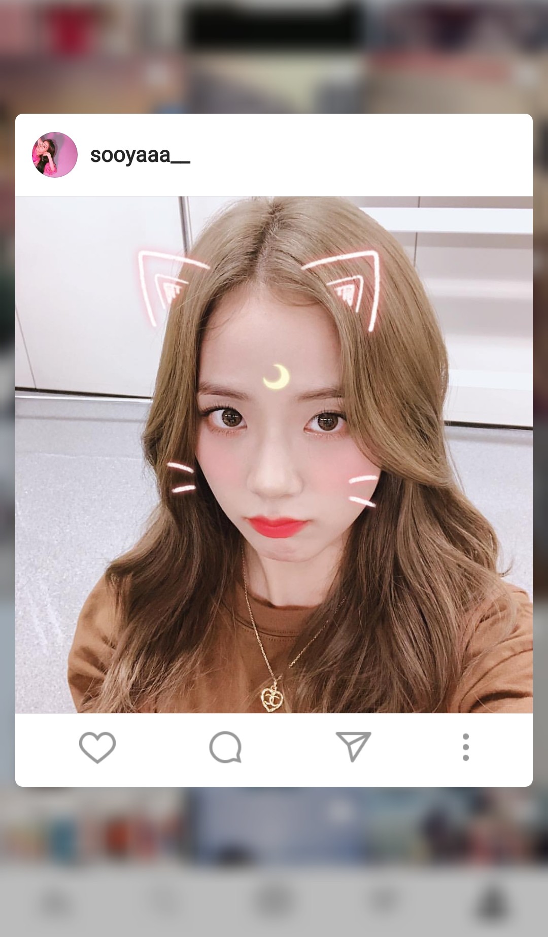 blackpink的二次元小少女金智秀 头像壁纸背景图