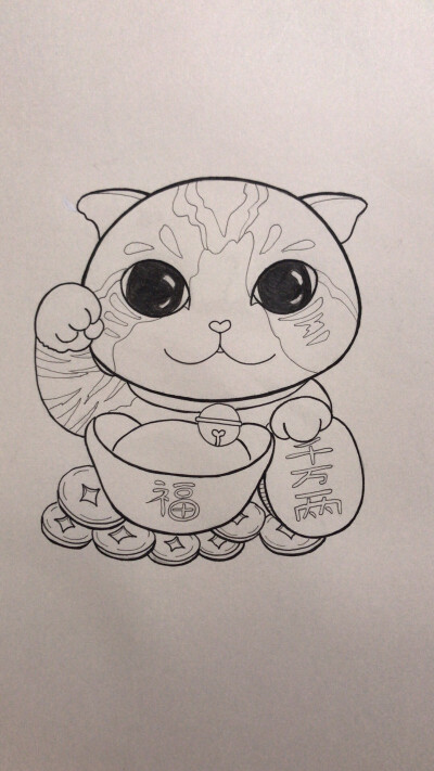 招财猫 陶瓷