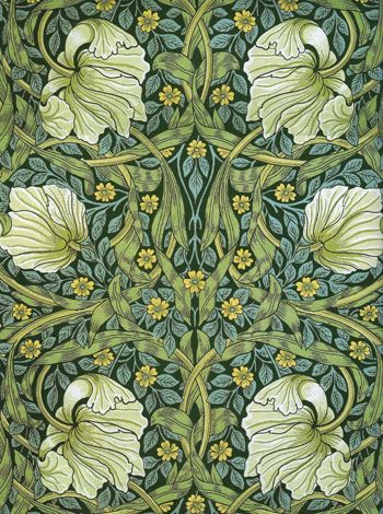 英国艺术家william morris 的花纹艺术 (威廉·莫里斯,1834 3