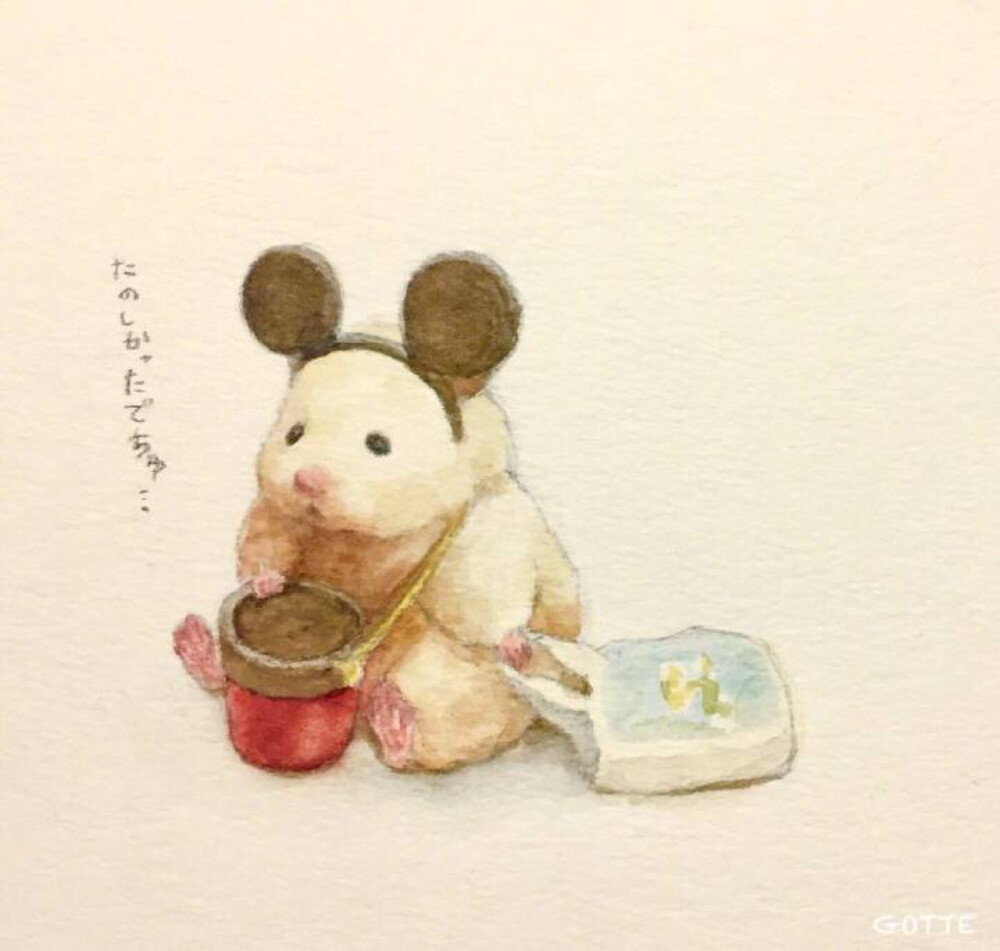 手绘鼠