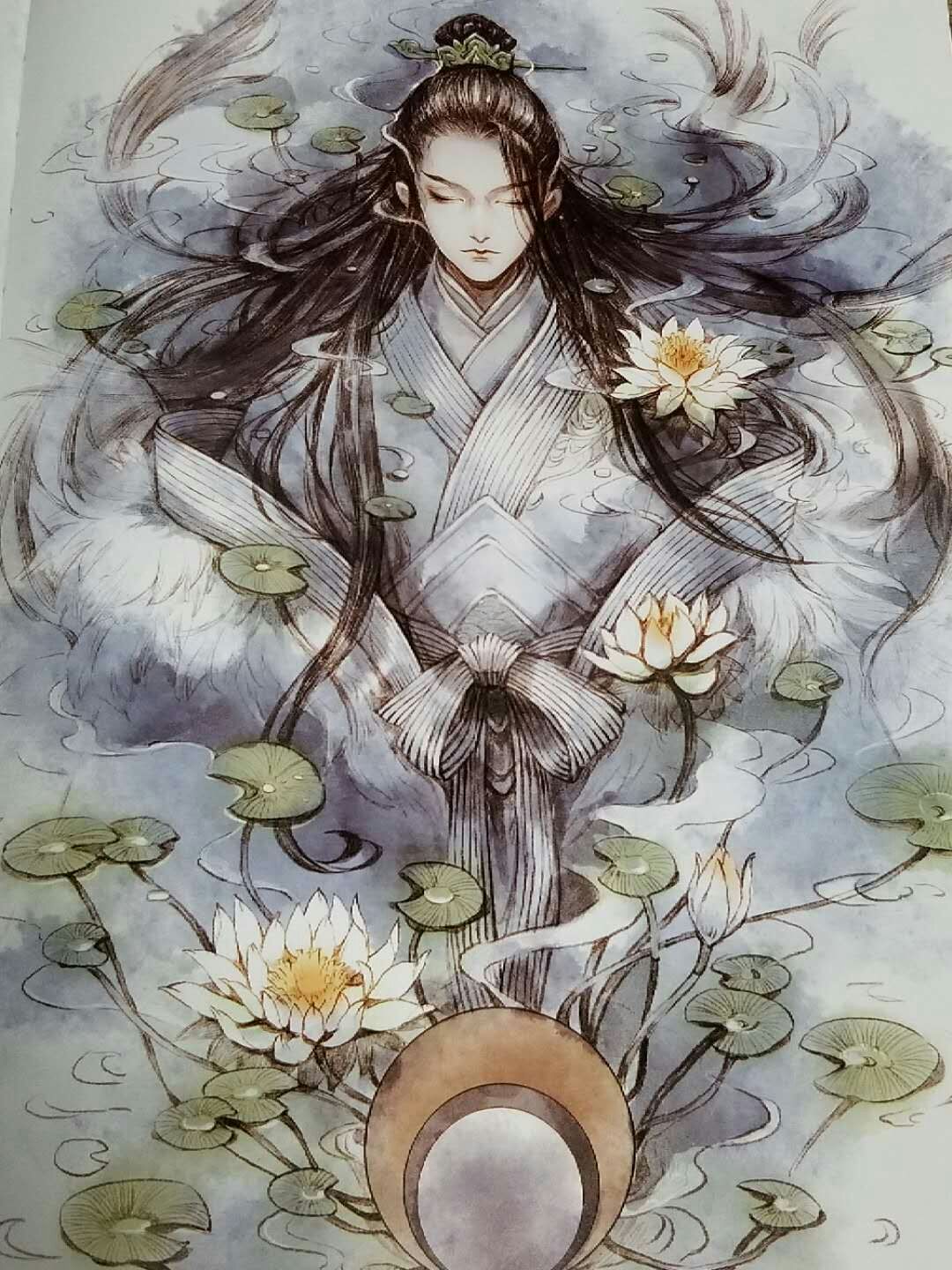 画师:古戈力———扫花寻径