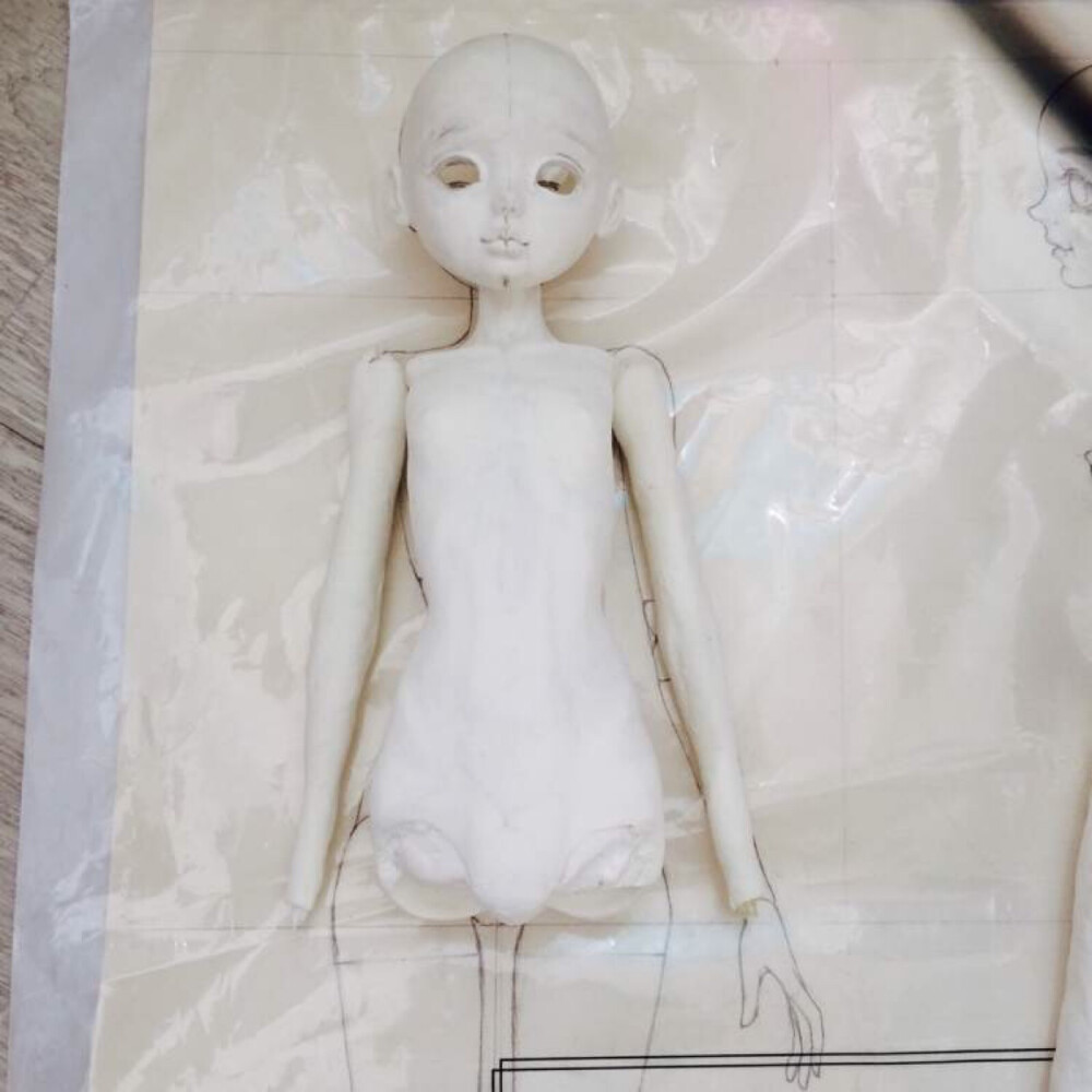 bjd娃娃制作
