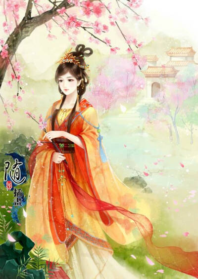 古风 古韵 中国风 手帐素材 插画 手绘 彩绘 头像 壁纸微博:养猫画画