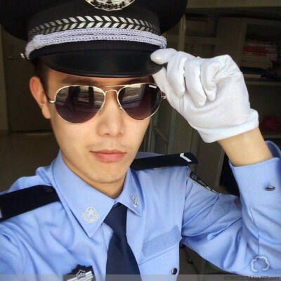 警察头像图片大全真人图片