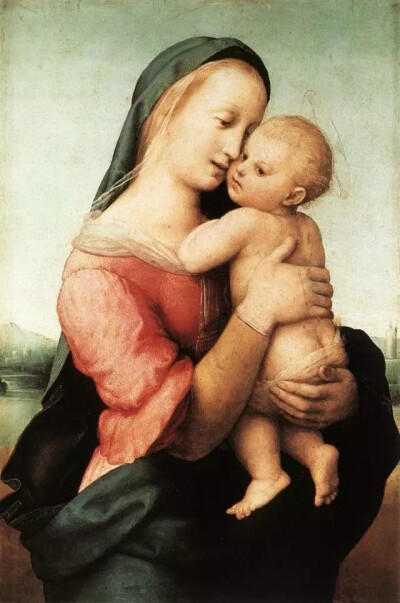 圣母圣婴图赏析图片